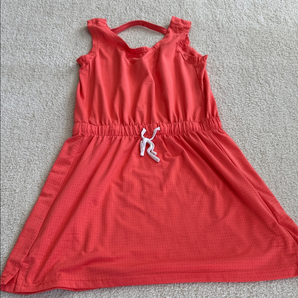 Zella Kids Bright Coral Casual Dress